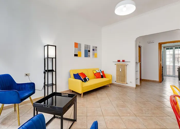 Bmga L 3bdr For Families In Garbatella Apartamento Roma